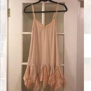 Free People Light Pink slip, size XS